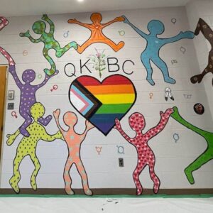 Queer Kids Bible Camp mural