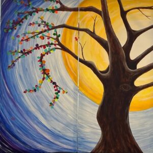 painted made for Family Day Community Art Project with the FirstOntario Performing Arts Centre, 2024