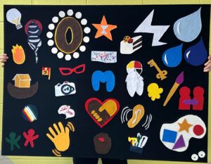 Felt Feelings, Gillian’s Place Community Art Project, 2024