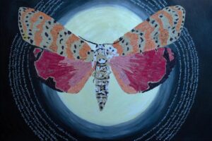 artwork created at Wellness for All Event for the Canadian Mental Health Association of Niagara, 2024